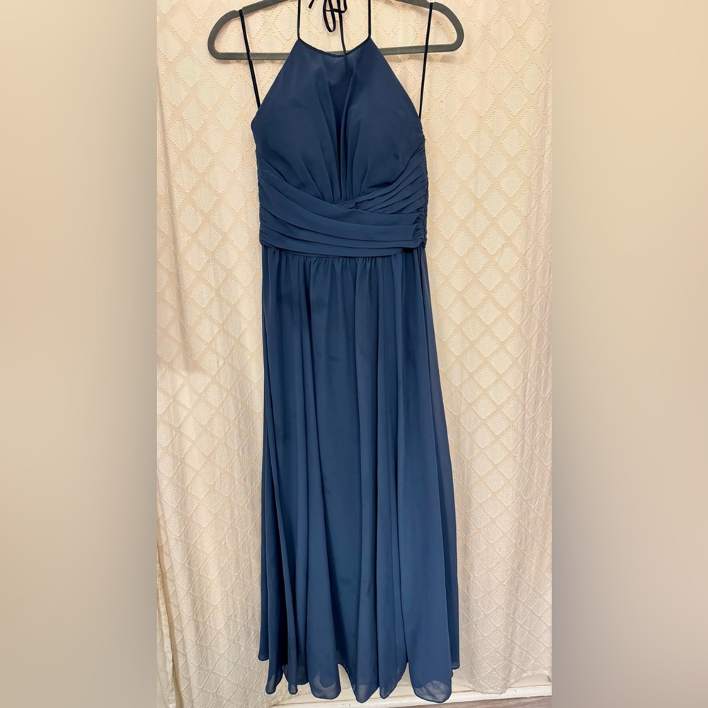 Elegant Blue Evening Gown